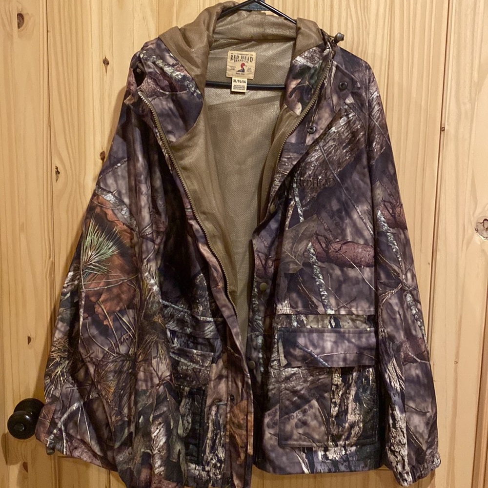 Men’s camouflage rainsuit 2 pieces included - Picture 6 of 10